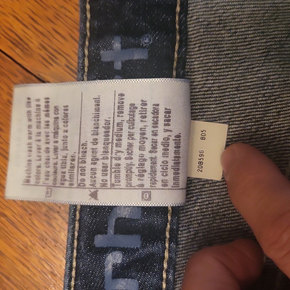 Carhartt Curvy Fit Blue Straight Leg Jeans Classic Style Size 2 - Picture 9 of 11